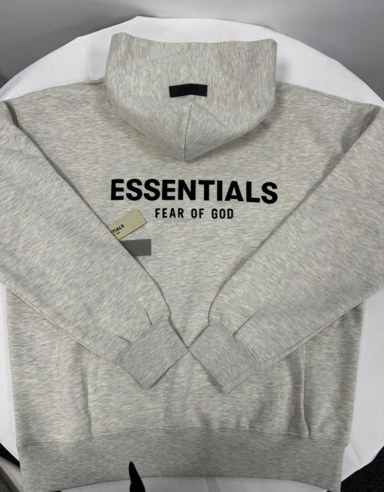 Essentials Fear of God SS22 Dark Oatmeal Hoodie Medium, Size M
