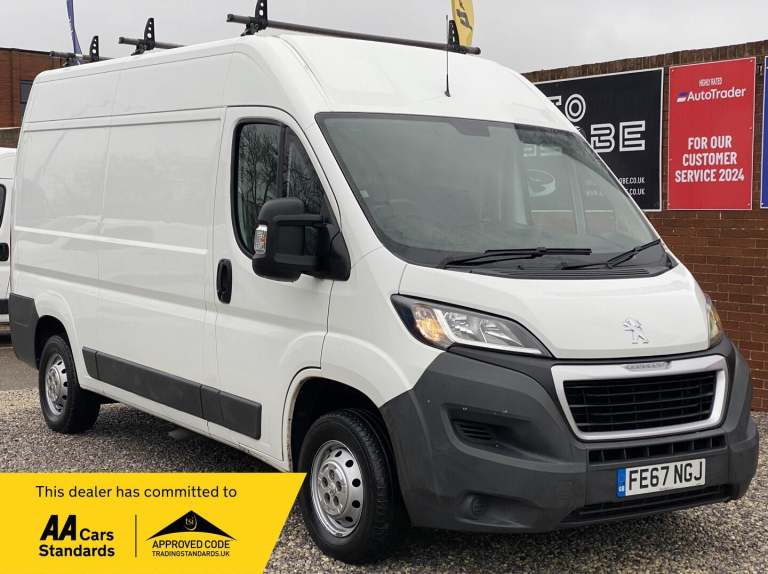 2018 Peugeot Boxer 2.0 BlueHDi 335 L2 H2 Euro 6 5dr PANEL VAN Diesel Manual