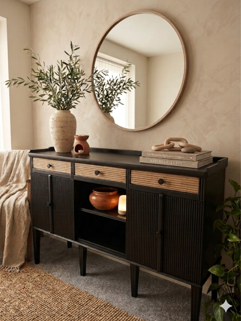 Beautiful Black Sideboard