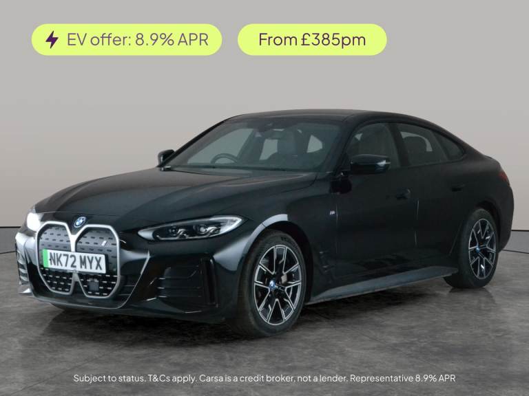 2022 BMW i4 40 83.9kWh M Sport Gran Coupe 5dr Electric Auto eDrive (340 ps) - ADAPT CRU Hatchback...