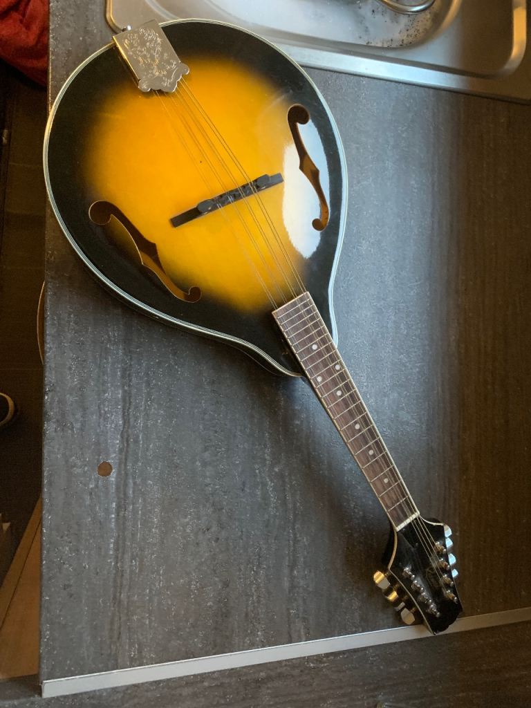 Vintage Redwood ~ A-Style Mandolin 'F' Holes