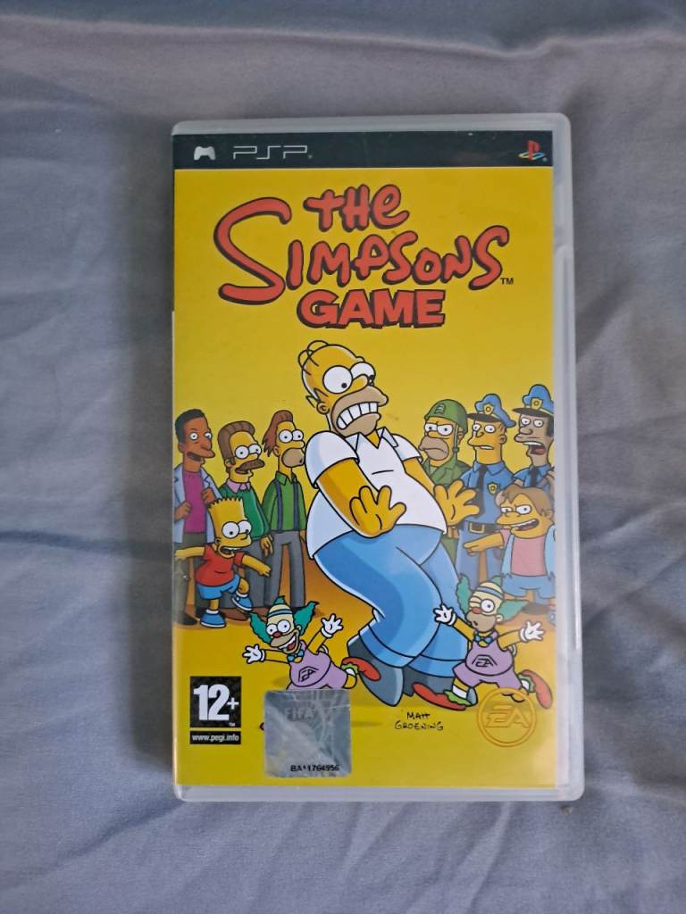 PSP The Simpsons Game – Good Condition