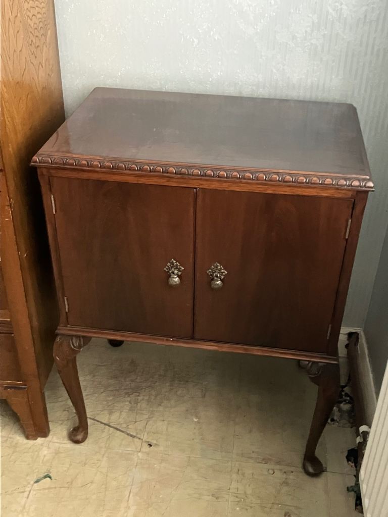Vintage Record cabinet 