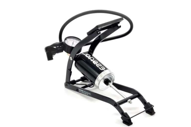 Foot Pump for Motorbikes, Bicycle's Lawn mowers. made by ONE23 100PSI Max