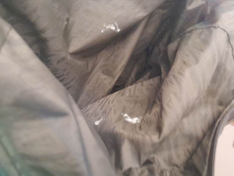 Green casual shooder bag