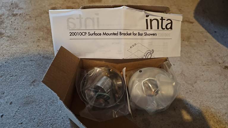 image for Shower mixer brackets x2 