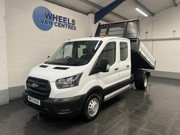 2022 Ford Transit 2.0 350 EcoBlue Leader Double Cab Tipper 4dr Diesel Manual RWD L3 Euro 6 (s Tip...