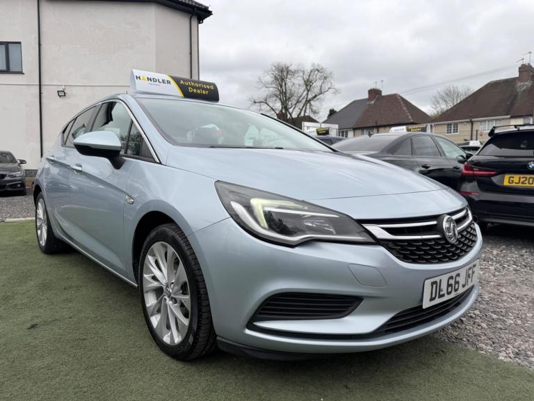 2016 Vauxhall Astra 1.4T 16V 125 Design 5dr HATCHBACK PETROL Manual