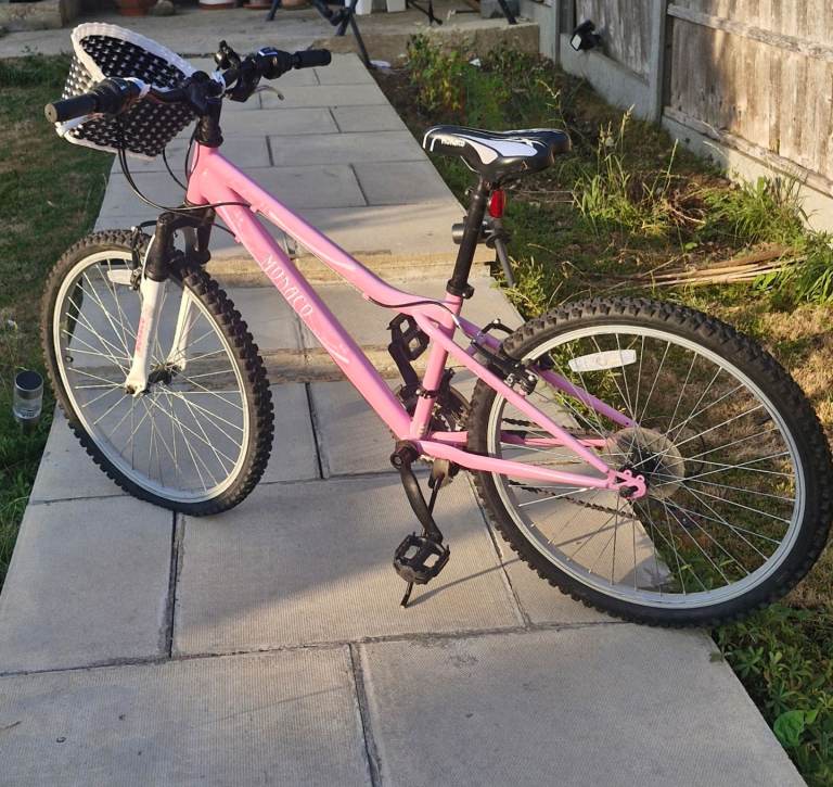 Pink 18" Kids Mountain Bike - Good Condition