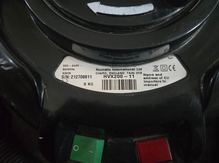 Henry vacuum cleaner with tool and bags