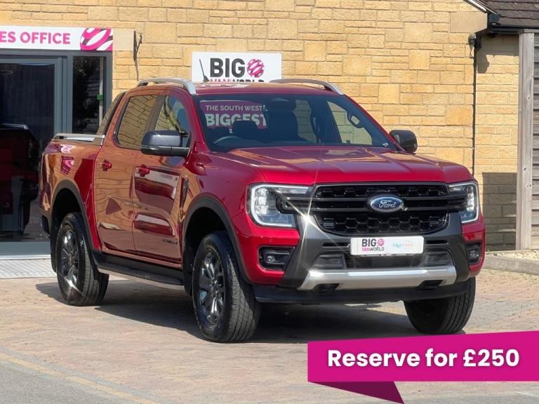 Ford Ranger 3.0 V6 TD 240 WILDTRAK ECOBLUE 4WD DOUBLE CAB WITH ROLL'N'LOCK TOP