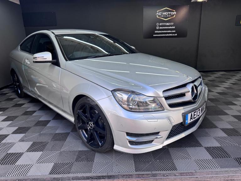 2013 Mercedes-Benz C Class C180 [1.6] BlueEFFICIENCY AMG Sport 2dr Auto COUPE Petrol Automatic