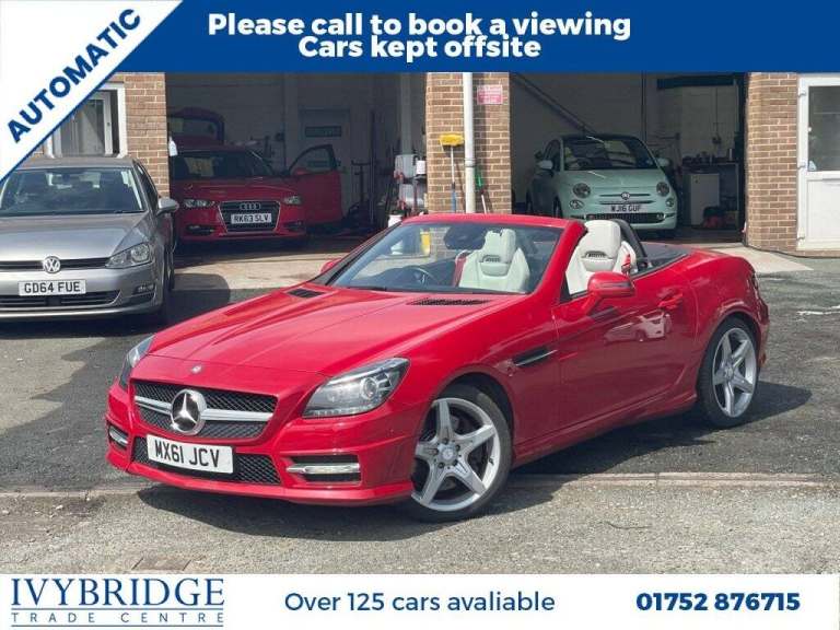 2011 61 MERCEDES-BENZ SLK 1.8 SLK200 BLUEEFFICIENCY AMG SPORT EDITION 125 CONVER