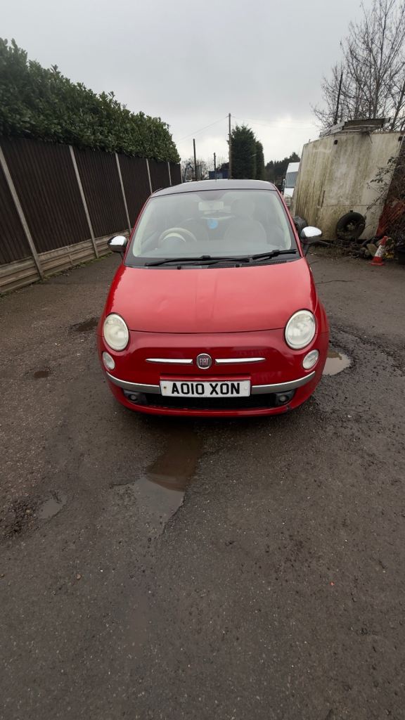 Fiat, 500, Hatchback, 2010, Manual, 1242 (cc), 3 doors