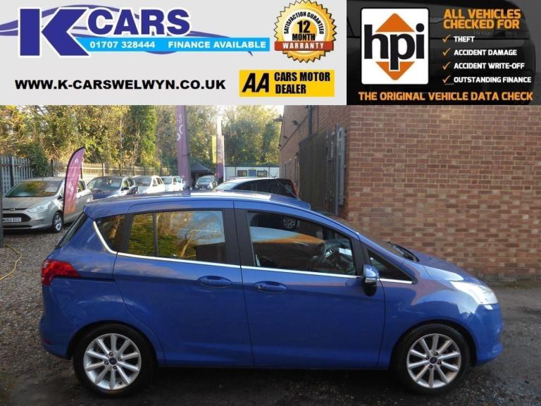 2015 Ford B-MAX 1.0T EcoBoost Titanium Euro 5 (s/s) 5dr MPV Petrol Manual