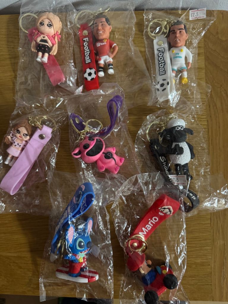 Shaun the Sheep Keyring – New in Packaging