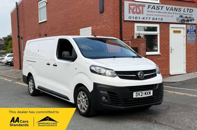 2021 Vauxhall Vivaro 1.5 2900 CDTI L2 H1 LWB LOW ROOF DYNAMIC 100 BHP Panel Van Diesel Manual