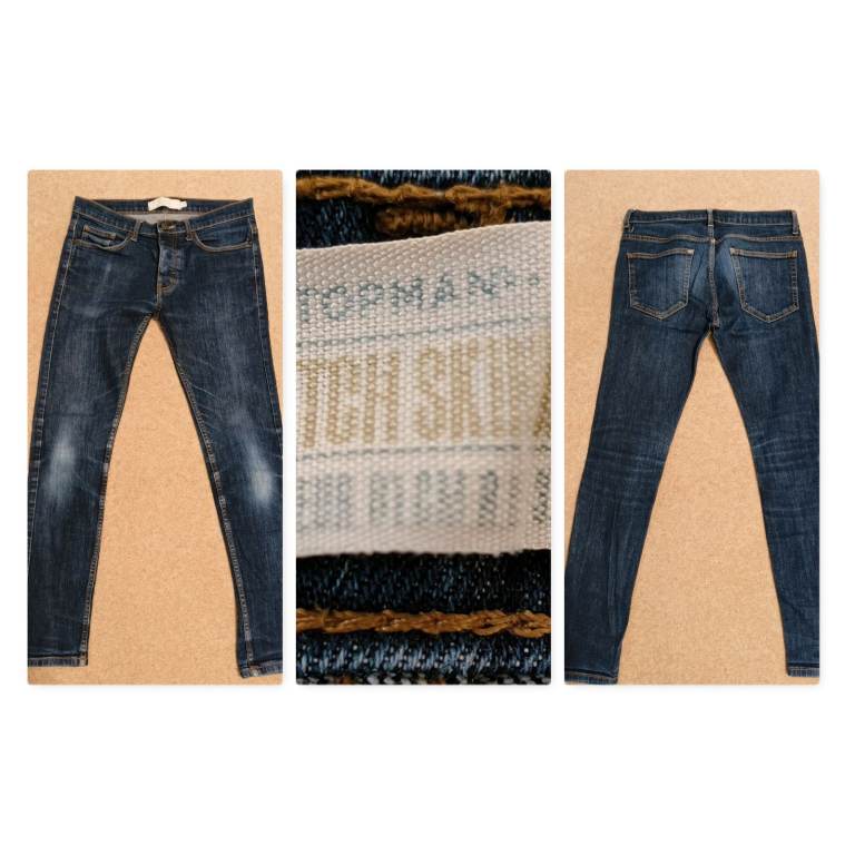 Men's TOPMAN stretch skinny fit jeans W32/LR £5