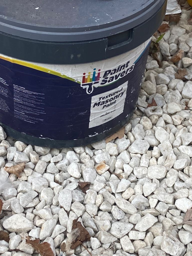 Medium Grey textured masonary paint 10 ltrs