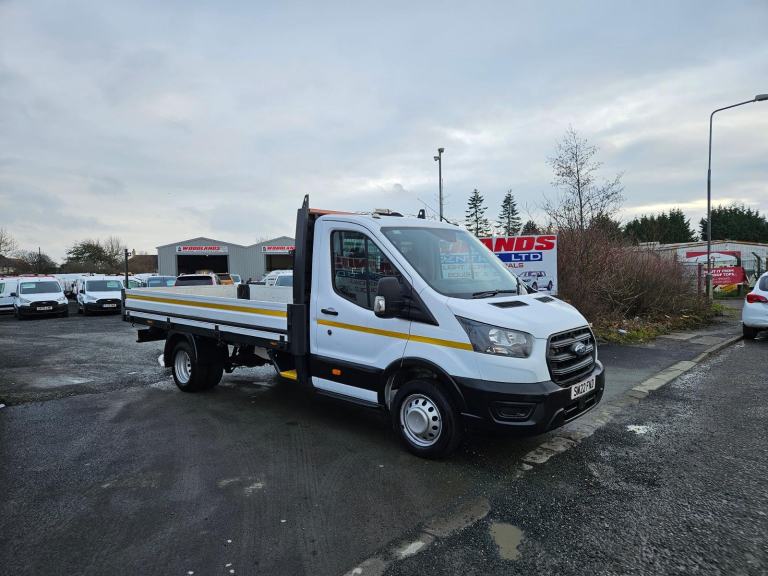 2022 ON 22 PLATE FORD TRANSIT 350 LEADER 2.0 TDCI L4 XLB  DROPSIDE PICKUP ULEZ 