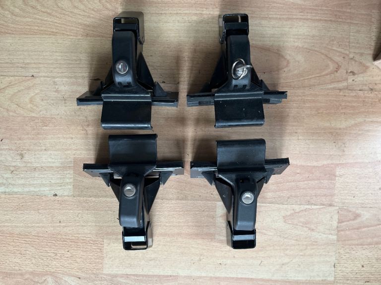 Thule Rapid System (Rapid Gutter) style footpads x 4 Rapid 754/753