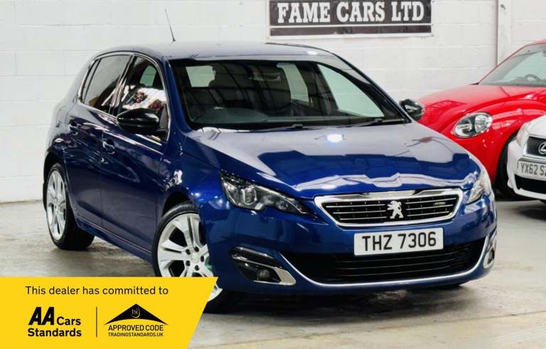 2015 Peugeot 308 1.2 PureTech 130 GT Line 5dr EAT6 HATCHBACK PETROL Automatic