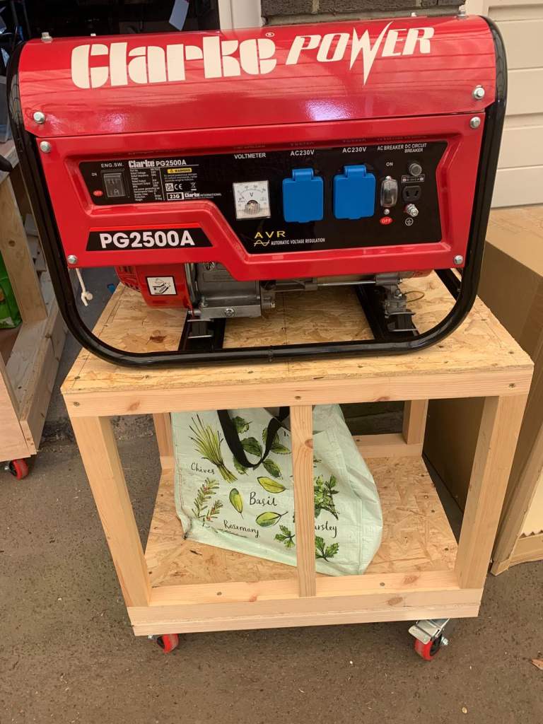 Clarke Power PG2500A Generator EXCELLENT condition £200