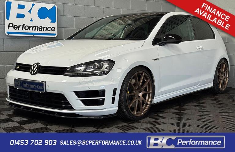 VOLKSWAGEN GOLF 2.0 TSI BlueMotion Tech R White Auto Petrol 2016