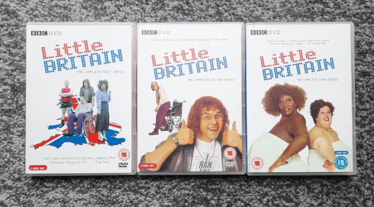 Little Britain Series 1, 2 & 3 DVD Box Set 