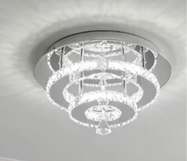 Modern Crystal Ceiling Light - As Good As New