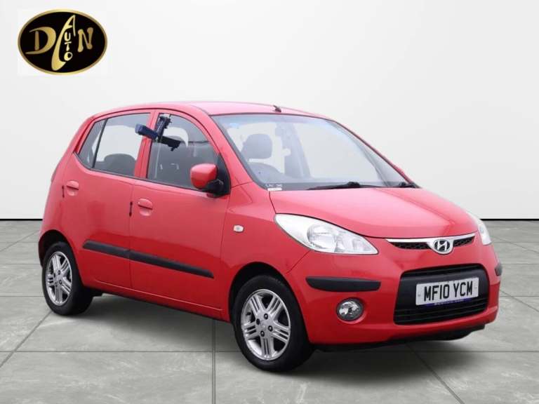 2010 Hyundai i10 1.2 Comfort 5dr Auto HATCHBACK Petrol Automatic