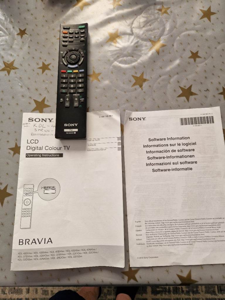 Sony Bravia 40 inch television 