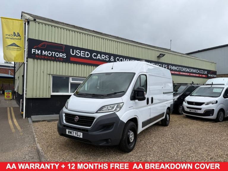2017 17 FIAT DUCATO 2.0 MULTIJETII 35 PANEL VAN 5DR DIESEL MANUAL M H2 EURO 6 (S