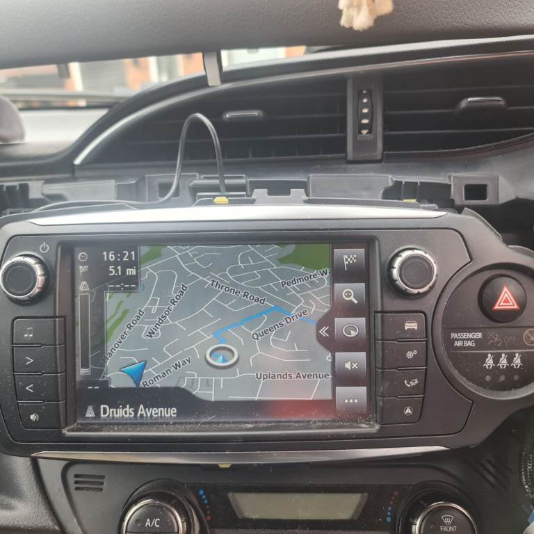 Toyota Yaris 2017 Stereo 861400D400  with Sat Nav unit Sat Nav Navigation Head Unit 86840-0F020 