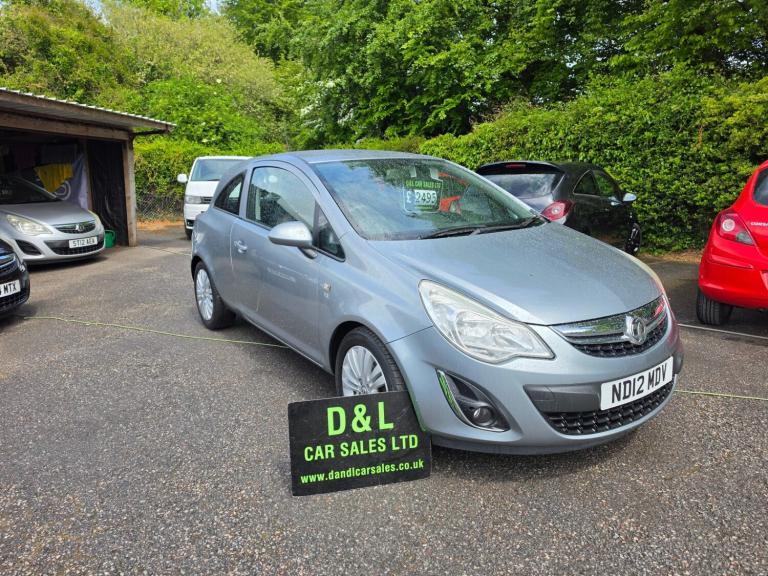 2012 Vauxhall Corsa 1.2 Excite 3dr [AC] HATCHBACK Petrol Manual