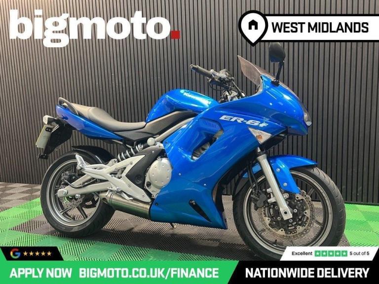 2007 07 KAWASAKI ER-6F FINANCE SPECIALISTS APPLY NOW