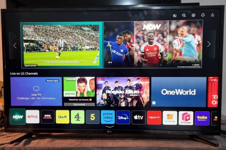 Smart tv 43 inch lg 4k 