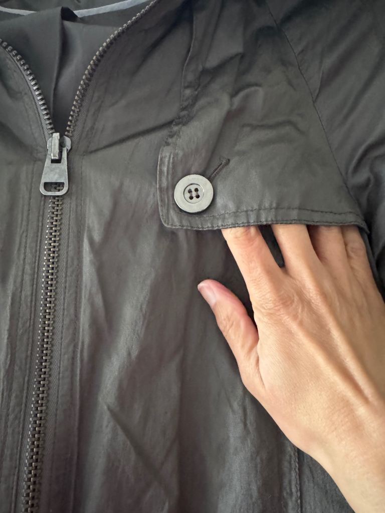 M&S Autograph raincoat grey colour size 10