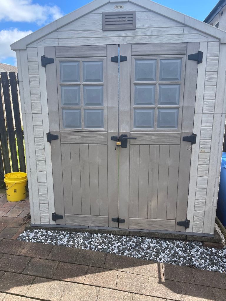 Keter plastic shed 