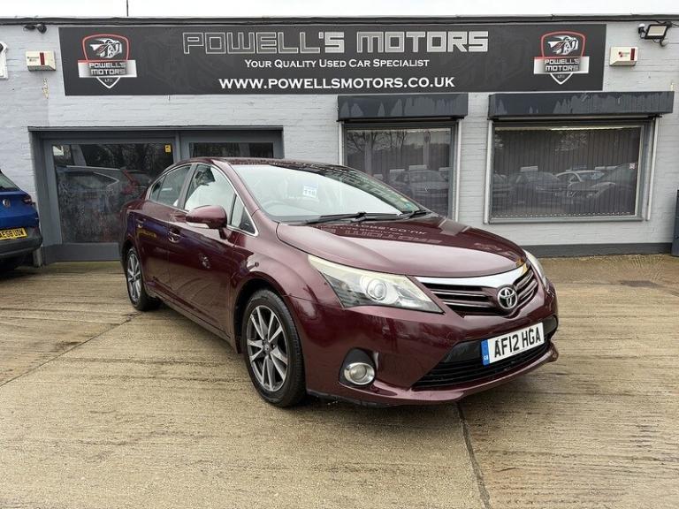 2012 Toyota Avensis V-Matic TR Saloon Petrol Manual