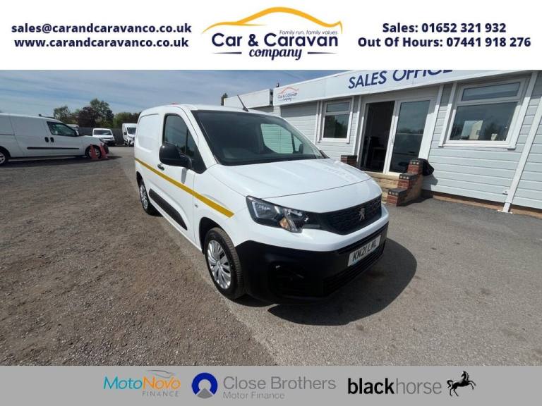 2021 21 PEUGEOT PARTNER 1.5 BLUEHDI 1000 PROFESSIONAL STANDARD PANEL VAN 5DR DIE