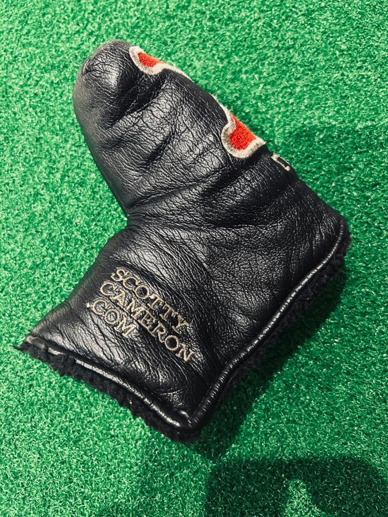 SCOTTY CAMERON RED X MID MALLET PUTTER HEADCOVER 