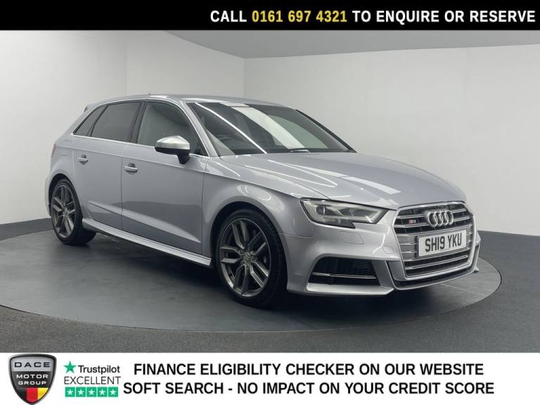 2019 Audi S3 2.0 TFSI Sportback 5dr Petrol S Tronic quattro Euro 6 (s/s) (300 ps) Hatchback Petro...