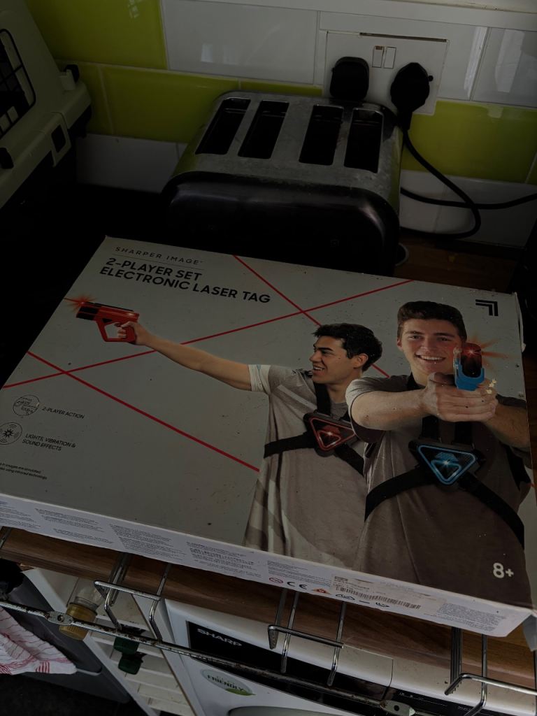 2-Player Set Electronic Laser Tag Game
