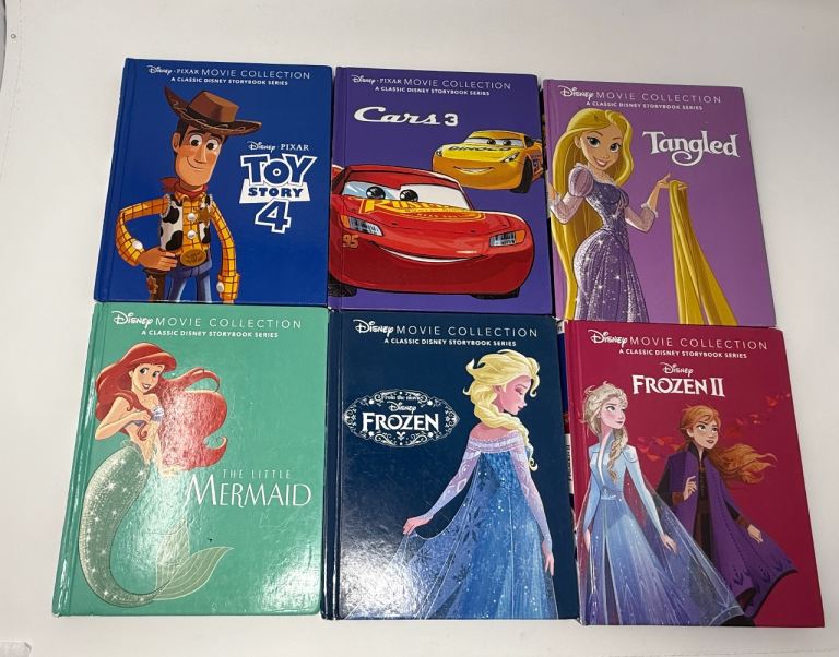 Disney Movie Collection Hardback Books – Bundle of 6