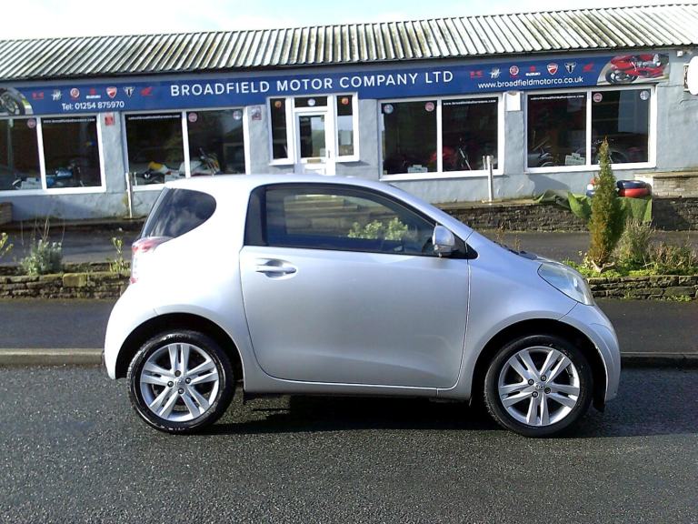 2013 63-reg Toyota IQ3 VVT-I Automatic 3Dr finished in Tyrol silver metallic