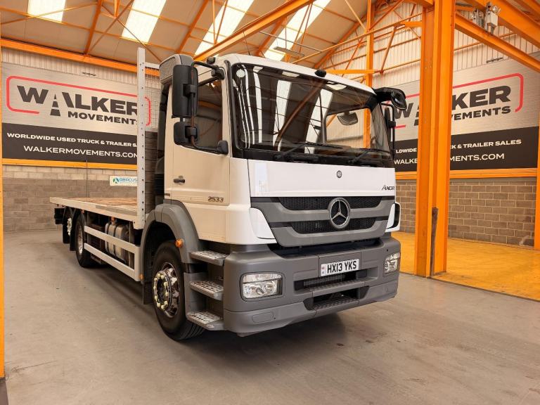 MERCEDES AXOR 2533 6X2 FLATBED - 2013 - HX13 YKS *LOW MILEAGE&ONE PREVIOUS OWNER