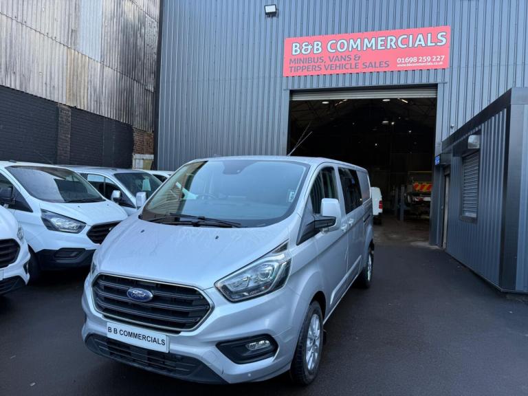 2022 Ford Transit Custom 2.0 300 EcoBlue Limited Crew Van L2 H1 Euro 6 (s/s) 5dr PANEL VAN Diesel...
