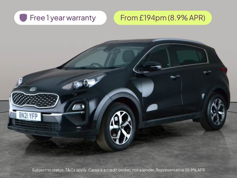 2021 Kia Sportage 1.6 GDi 2 GPF SUV 5dr Petrol Manual Euro 6 (s/s) (130 bhp) - CRUISE - 17IN  Suv...