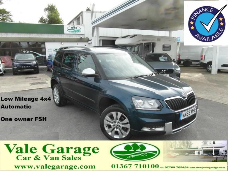 2015 Skoda Yeti Outdoor Se L Tdi Scr 4x4 Semi-auto Suv Diesel Manual